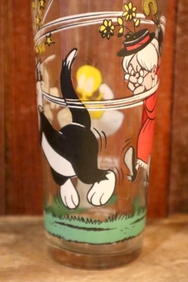 画像5: gt-250618-16 Sylvester, Tweety & Granny / PEPSI 1976 Collectors Series Glass (A) 艶なし