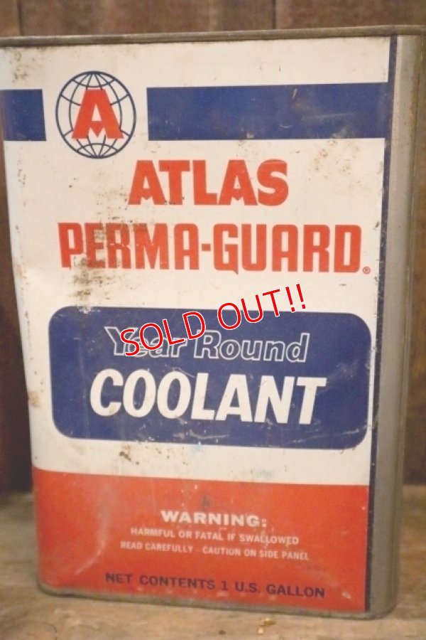 画像3: dp-250618-28 ATLAS Anti-Freeze and Coolant 1 U.S. GALLON CAN