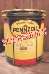 dp-250618-15 PENNZOIL / 1960's-1970's 5 U.S. GALLONS CAN