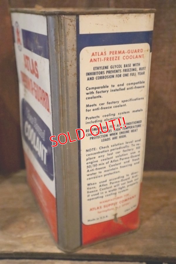 画像5: dp-250618-28 ATLAS Anti-Freeze and Coolant 1 U.S. GALLON CAN
