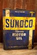 画像1: dp-250618-84 SUNOCO Mercury 1940's MORTO OIL TWO U.S. GALLONS CAN (1)