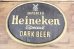 画像1: dp-250618-03 Heineken 1970's-1980's Plastic Sign (1)