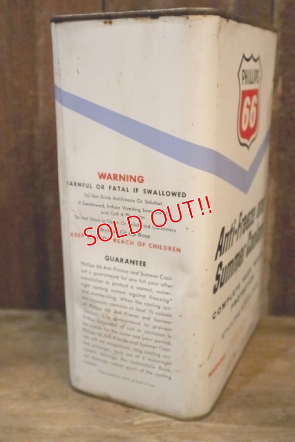 画像5: dp-250618-28 PHILLIPS 66 Anti-Freeze and Summer Coolant 1 U.S. GALLON CAN