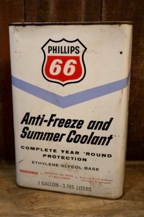 画像1: dp-250618-28 PHILLIPS 66 Anti-Freeze and Summer Coolant 1 U.S. GALLON CAN