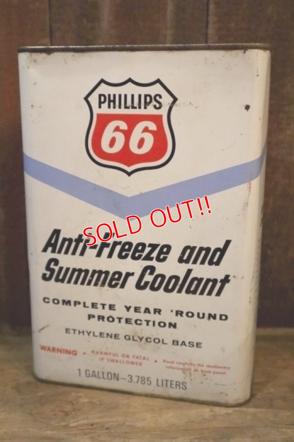 画像1: dp-250618-28 PHILLIPS 66 Anti-Freeze and Summer Coolant 1 U.S. GALLON CAN