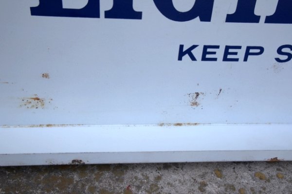 画像5: dp-250618-16 GENERAL ELECTRIC / LIGHT BULBS 1960's-1970's W-sided Metal Sign