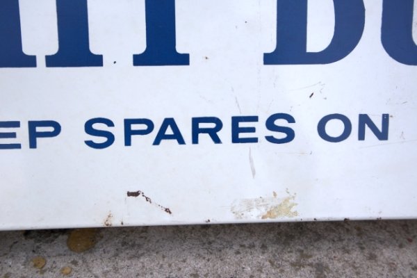 画像9: dp-250618-07 GENERAL ELECTRIC / LIGHT BULBS 1960's-1970's W-sided Metal Sign