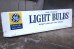 画像1: dp-250618-07 GENERAL ELECTRIC / LIGHT BULBS 1960's-1970's W-sided Metal Sign (1)