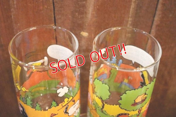 画像9: gs-250618-05 PEANUTS / McDonald's1983 Camp Snoopy Collection Glass Full set