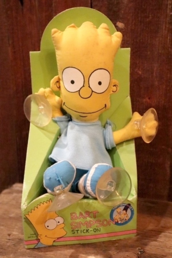 画像1: ct-250319-13 the Simpsons / Bart Simpson 1990's Stick On Doll