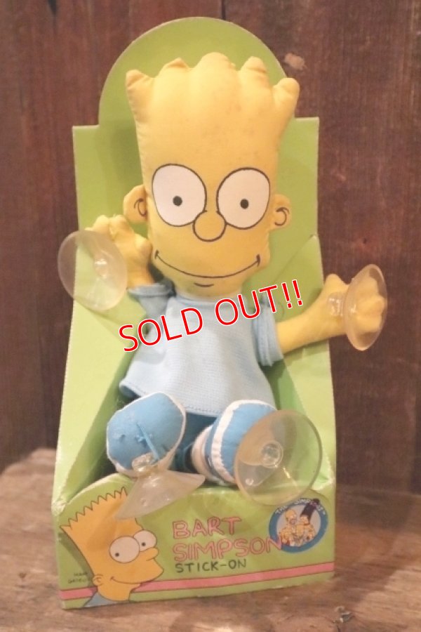 画像1: ct-250319-13 the Simpsons / Bart Simpson 1990's Stick On Doll