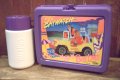 ct-250618-07 Barbie BAYWATCH LIFE GUARD / THERMOS 1995 Plastic Lunch Box