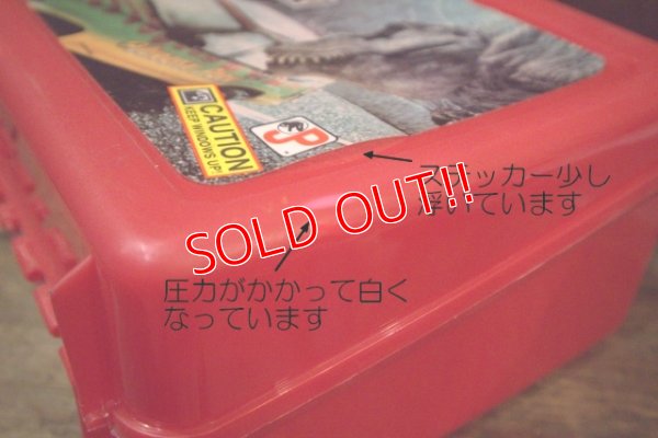 画像9: ct-250618-07 JURASSIC PARRK / THERMOS 1993 Plastic Lunch Box