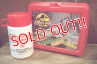 ct-250618-07 JURASSIC PARRK / THERMOS 1993 Plastic Lunch Box