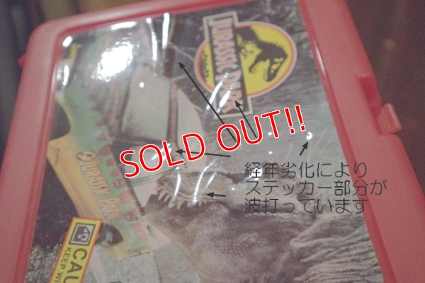 画像4: ct-250618-07 JURASSIC PARRK / THERMOS 1993 Plastic Lunch Box