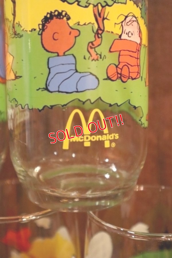 画像8: gs-250618-05 PEANUTS / McDonald's1983 Camp Snoopy Collection Glass Full set