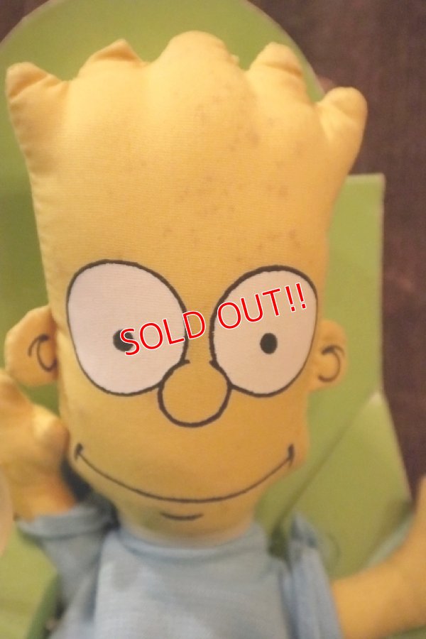 画像2: ct-250319-13 the Simpsons / Bart Simpson 1990's Stick On Doll