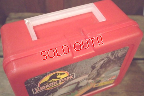 画像6: ct-250618-07 JURASSIC PARRK / THERMOS 1993 Plastic Lunch Box