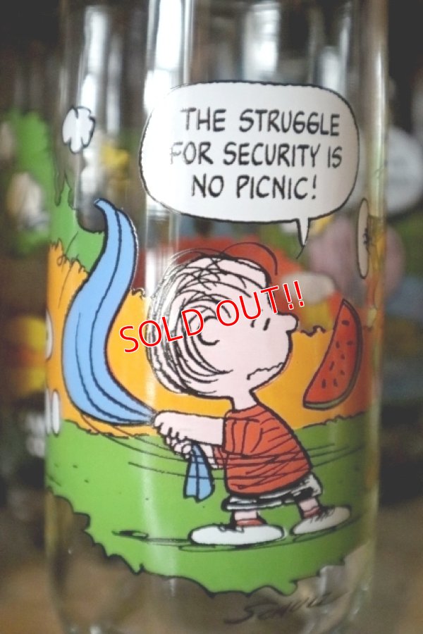 画像5: gs-250618-05 PEANUTS / McDonald's1983 Camp Snoopy Collection Glass Full set