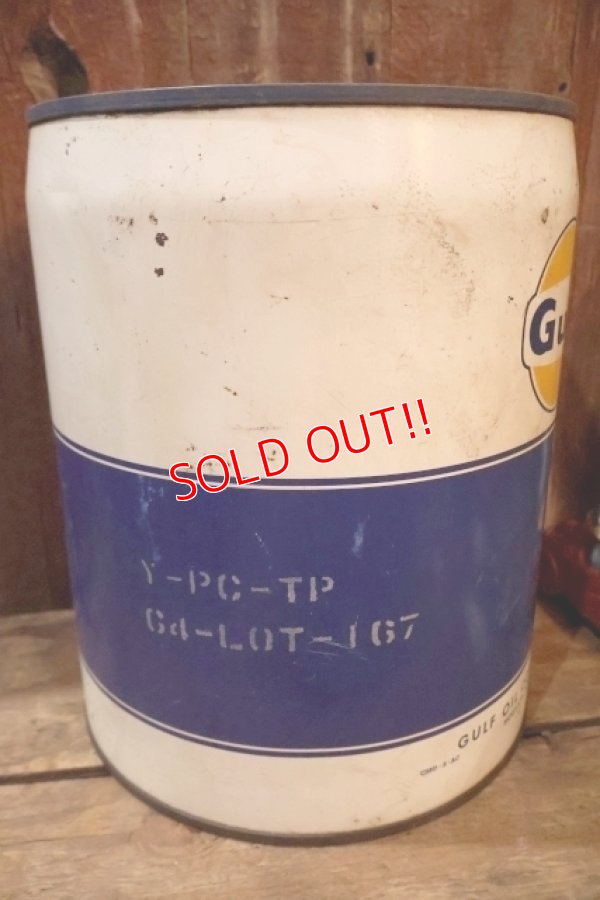 画像5: dp-250618-68 Gulf 1980's 5 U.S. GALLONS CAN
