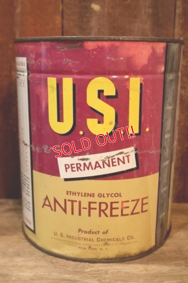 画像1: dp-250618-28 U.S.I. PERMANENT ANTI-FREEZE 1 Gallon Can