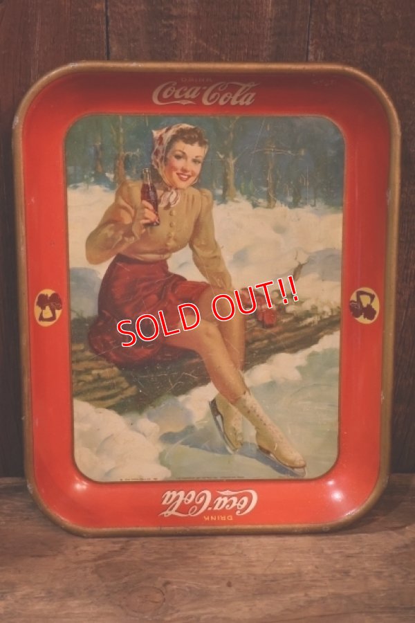 画像1: ck-031 Coca-Cola / 1941 Metal Serving Tray