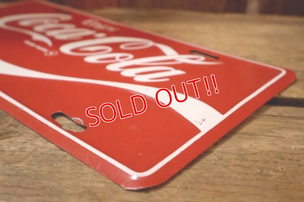 画像4: ck-029 Coca-Cola / 1990's License Plate Type Sign