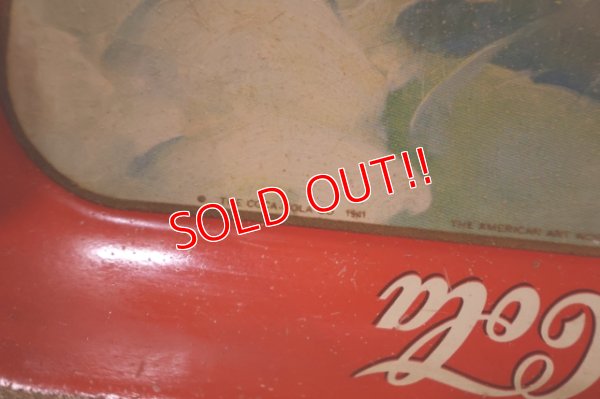 画像6: ck-031 Coca-Cola / 1941 Metal Serving Tray