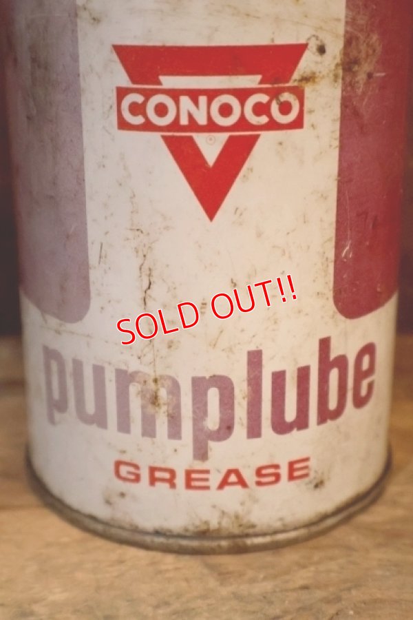 画像2: dp-250618-28 CONOCO pumplube GREASE Can