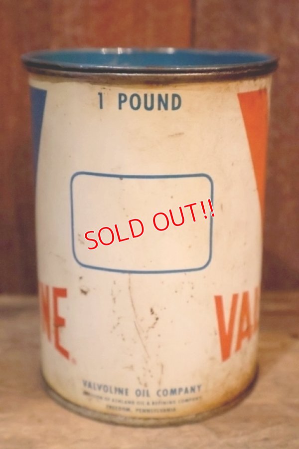 画像3: dp-250618-28 VALVOLINE / 1960's Grease Can