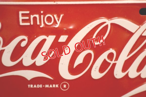 画像2: ck-029 Coca-Cola / 1990's License Plate Type Sign