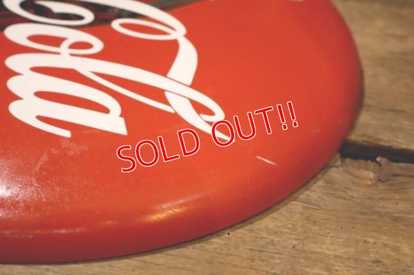 画像3: ck-030 Coca Cola / 1992 Steel Button Sign