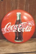 ck-030 Coca Cola / 1992 Steel Button Sign