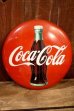 画像1: ck-030 Coca Cola / 1992 Steel Button Sign (1)