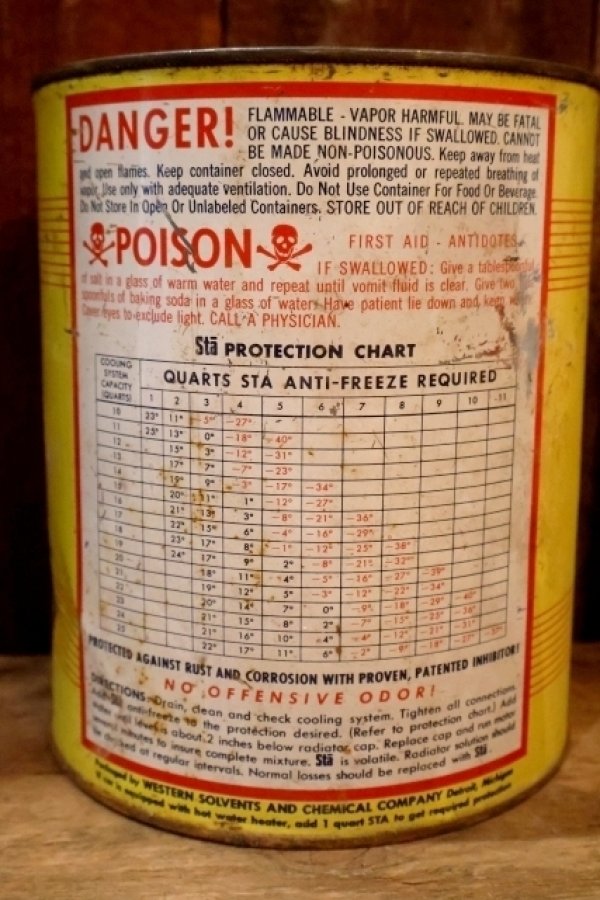 画像2: dp-250618-28 Sta ANTI-RUST ANTI-FREEZE 1 Gallon Can