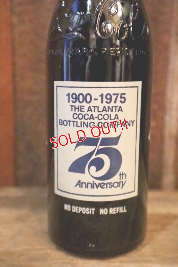 画像4: ck-026 Coca-Cola / 1970's 75th Anniversary ATLANTA 10 FL. OZ. Bottle