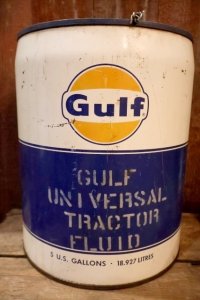 dp-250618-68 Gulf 1980's 5 U.S. GALLONS CAN