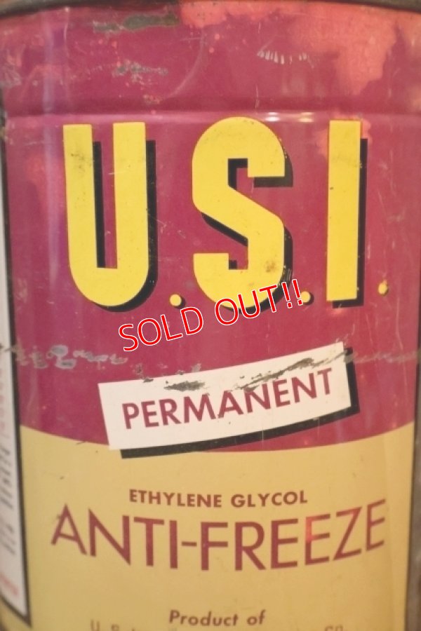 画像2: dp-250618-28 U.S.I. PERMANENT ANTI-FREEZE 1 Gallon Can