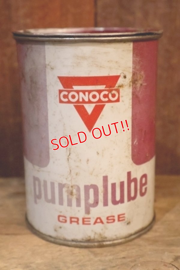 画像1: dp-250618-28 CONOCO pumplube GREASE Can