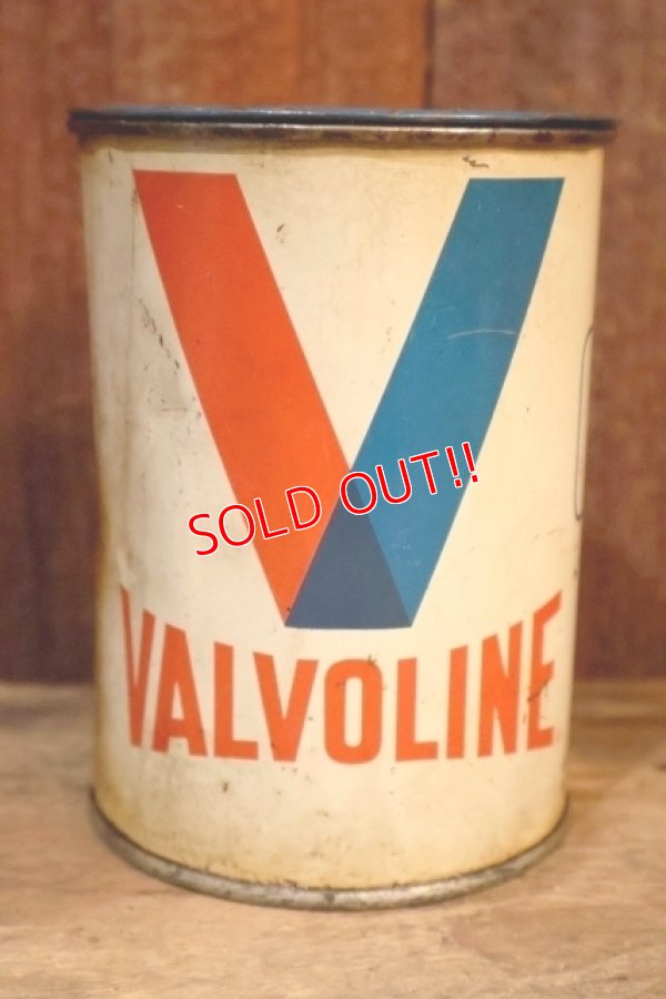 画像1: dp-250618-28 VALVOLINE / 1960's Grease Can