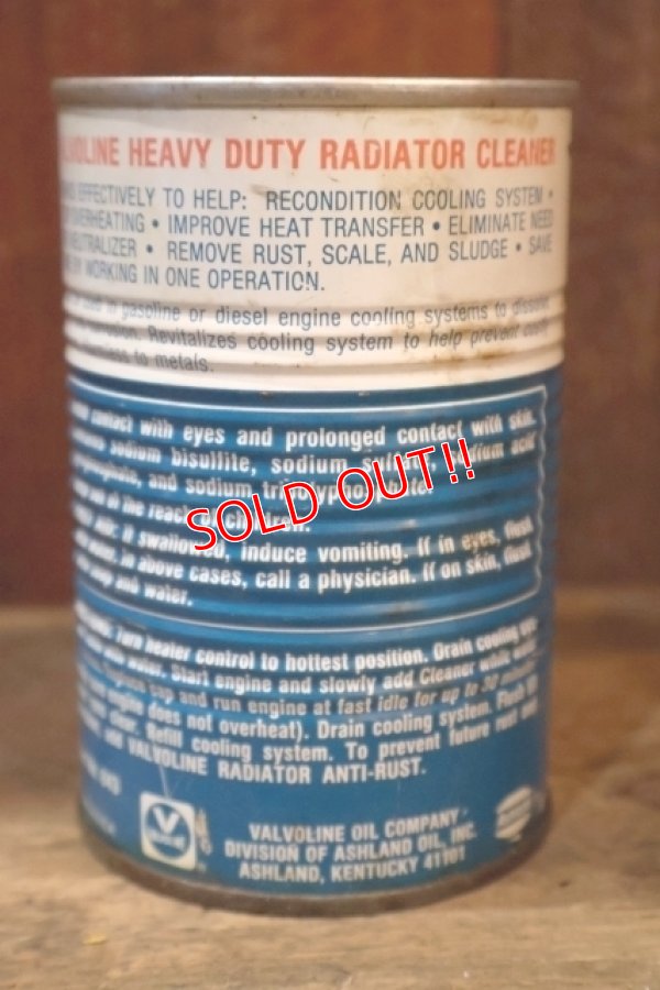画像3: dp-250618-28 VALVOLINE Heavy Duty Radiator Cleaner Can