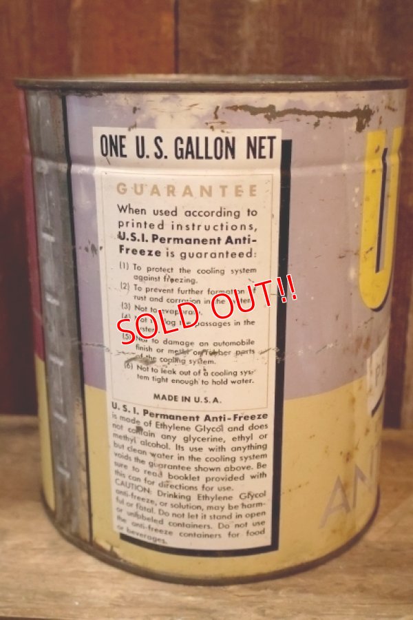 画像4: dp-250618-28 U.S.I. PERMANENT ANTI-FREEZE 1 Gallon Can