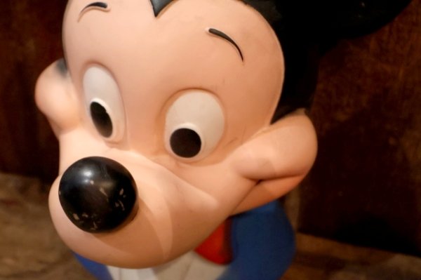 画像2: ct-250618-07 Mickey Mouse / PLAY PAL PLASTIC 1970's Coin Bank