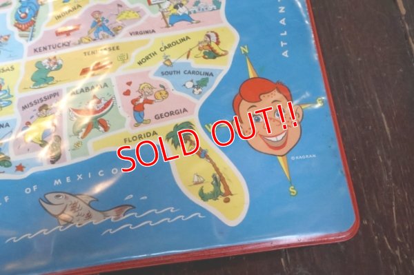 画像2: ct-250618-07 HOWDY DOODY 1950's T.V. MERRIMAT Placemat