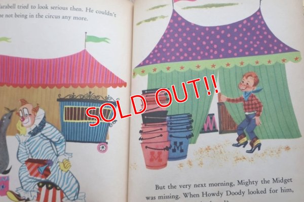 画像5: ct-250618-07 HOWDY DOODY AND CLARABELL 1951 A LITTLE GOLDEN BOOK