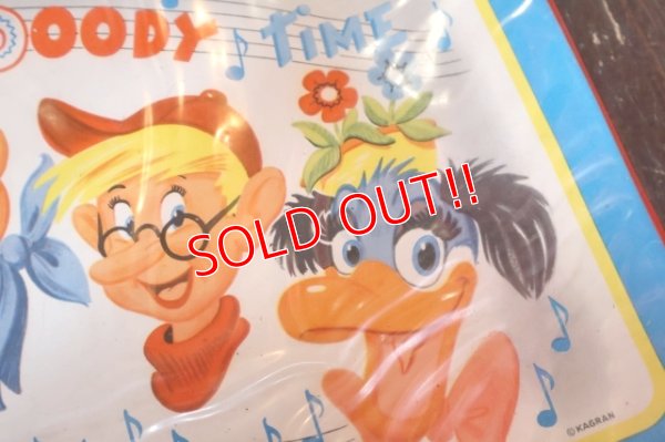 画像3: ct-250618-07 HOWDY DOODY 1950's T.V. MERRIMAT Placemat