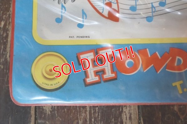 画像4: ct-250618-07 HOWDY DOODY 1950's T.V. MERRIMAT Placemat