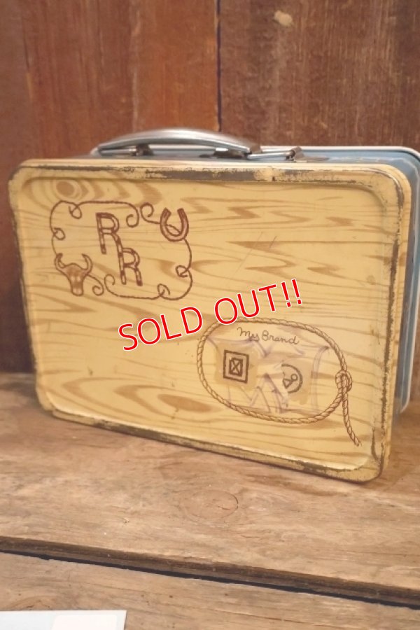 画像5: ct-250618-07 Roy Rogers and Dale Evans / American Thermos 1952 Metal Lunch Box