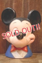 ct-250618-07 Mickey Mouse / PLAY PAL PLASTIC 1970's Coin Bank