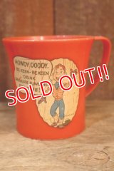 ct-250618-07 HOWDY DOODY 1950's Plastic Mug